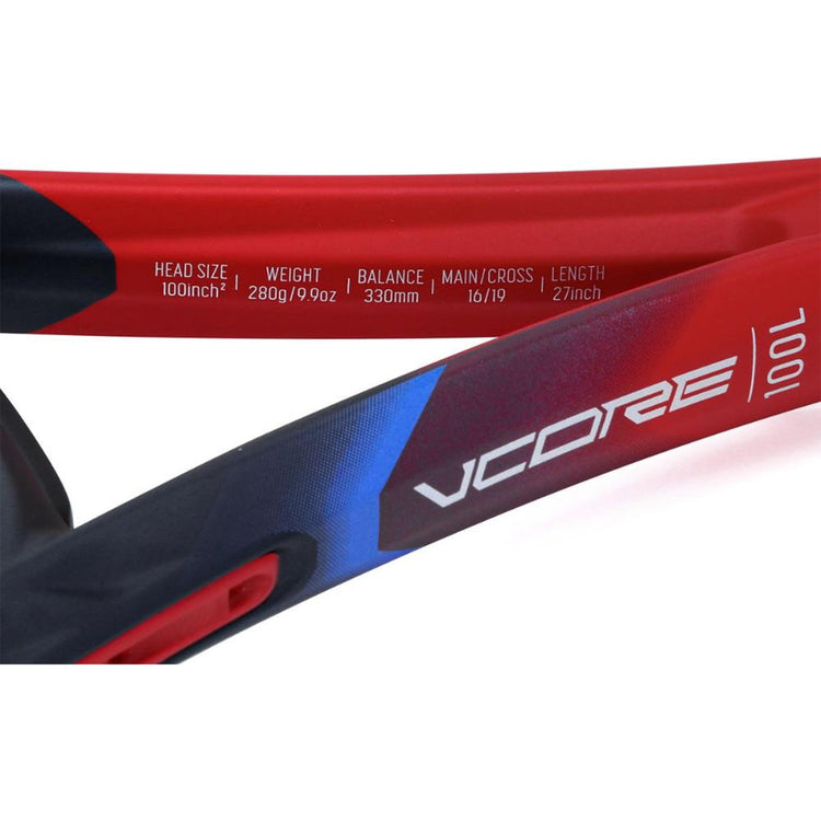 Raqueta De Tenis Yonex Vcore 100l 280g Scarlet Grip 3/8