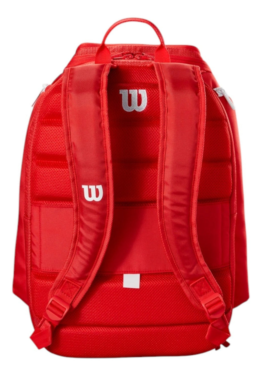 Backpack Wilson Super Tour Rojo 2 Raquetas