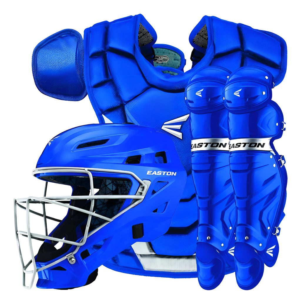 Arreos Set Equipo Catcher Easton Gametime Adulto Azul Adulto