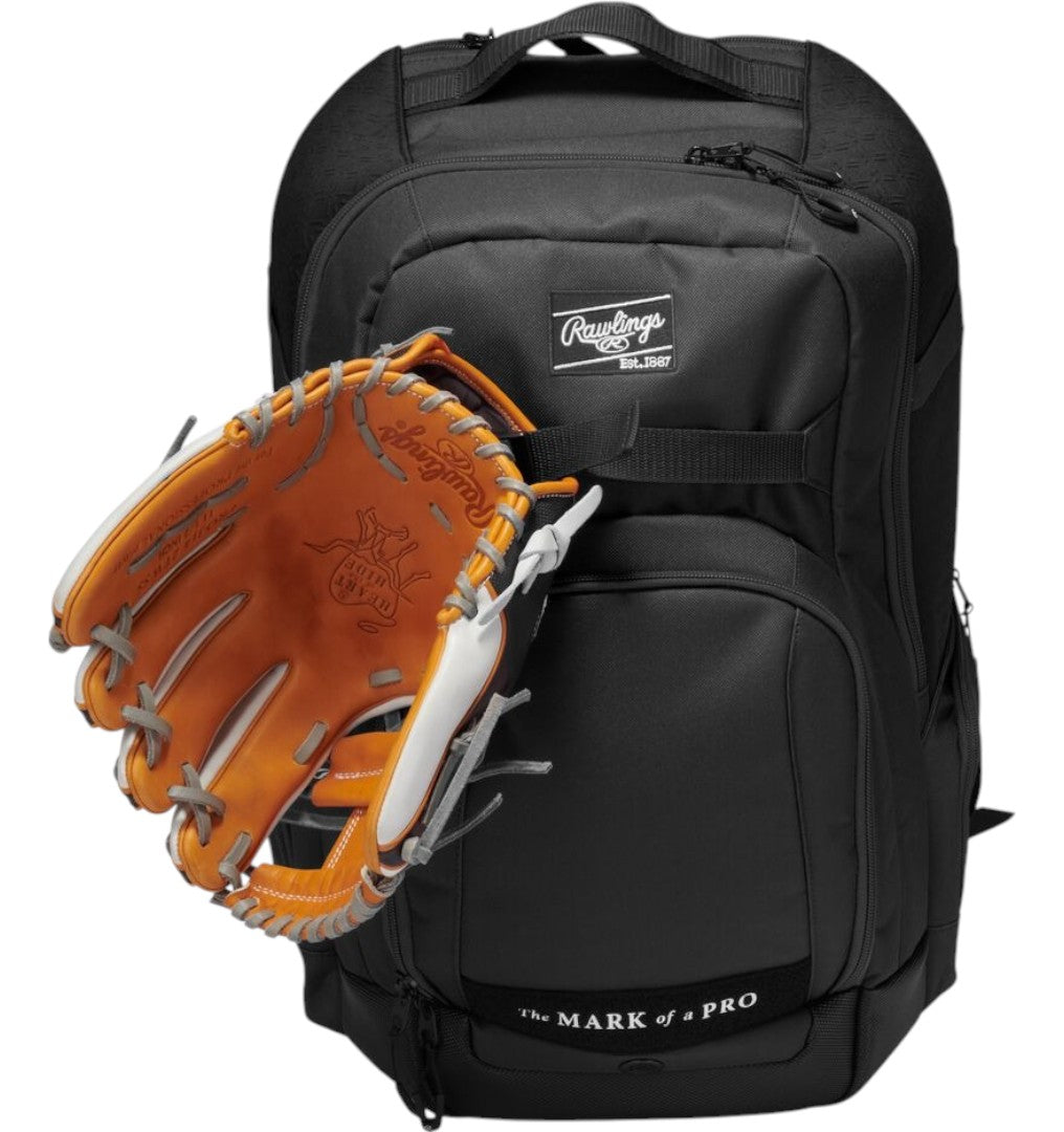 Backpack De Béisbol Rawlings Journey Players Negro