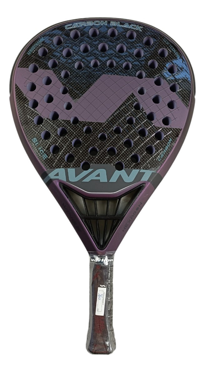 Pala De Padel Varlion Avant Difusor Carbon Black