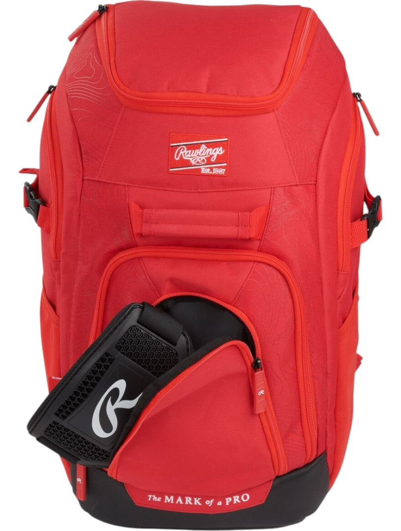Back Pack Beisbol Rawlings Franchise 2 Players Roja