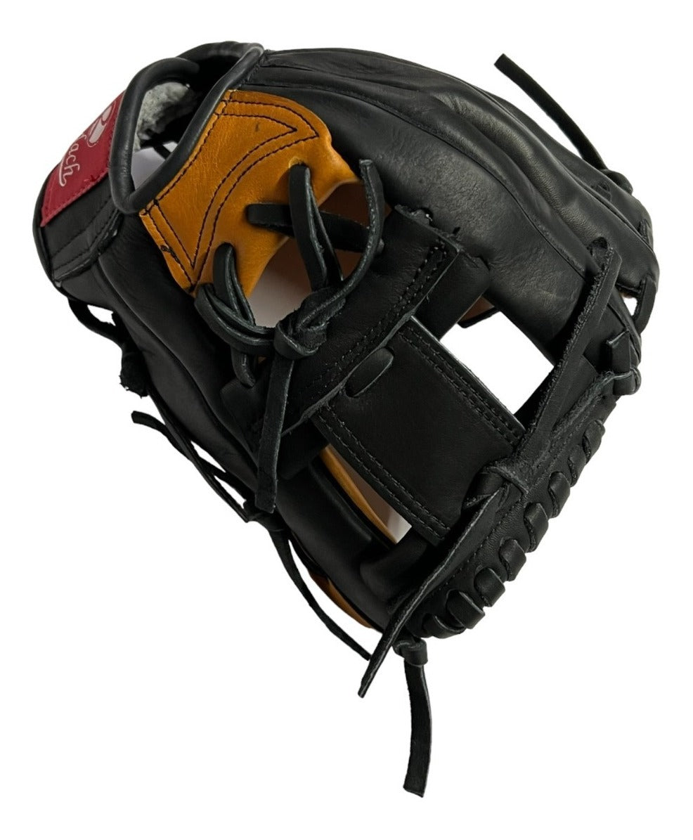 Guante De Beisbol Radach Pro Cuadro 11.75in Black Meal Black