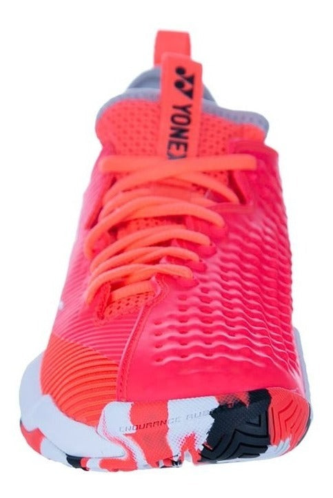 Tenis Yonex Fusionrev 4 10mx 12us Neon Red