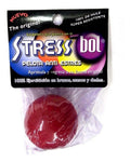 Stress Bol Roja Pelota De Ejercicio Y Relajación.