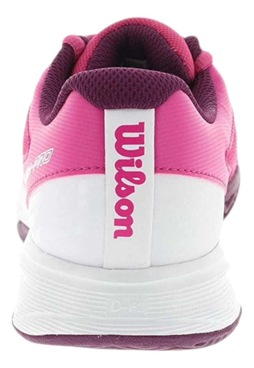 Tenis Para Niña Wilson Rush Pro Junior 2.5 Rosa 17mx