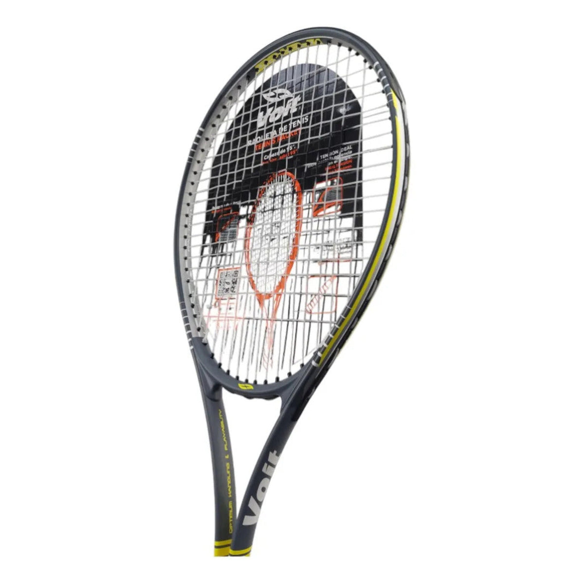 Raqueta De Tenis Viper Voit 251 Recreativa Amarillo