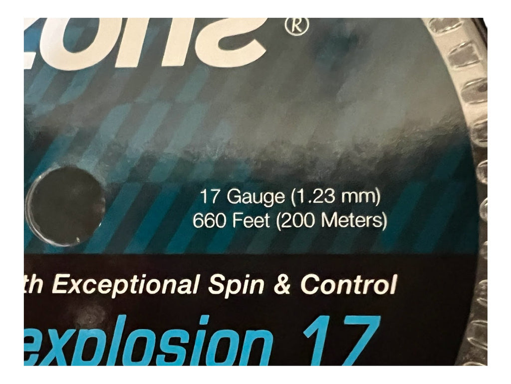 Rollo De Cuerda Zons Polymo Hexplosion Black 17