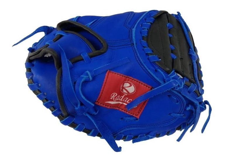 Guante De Beisbol Radach Pro Cátcher 33in Azul Negro