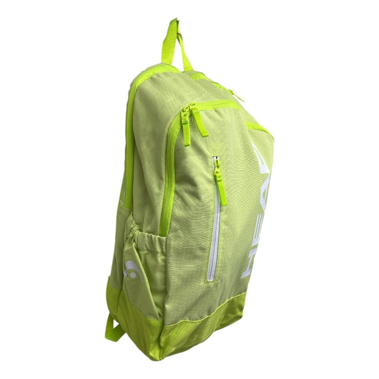 Mochila Head Base Backpack 17l Verde Limon Para 2 Raquetas