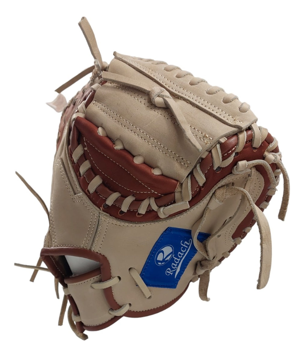 Guante De Beisbol Radach Cátcher Rookie 34in Miel/café
