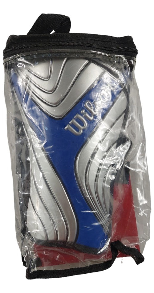 Espinillera De Fútbol Pta/azul Wilson