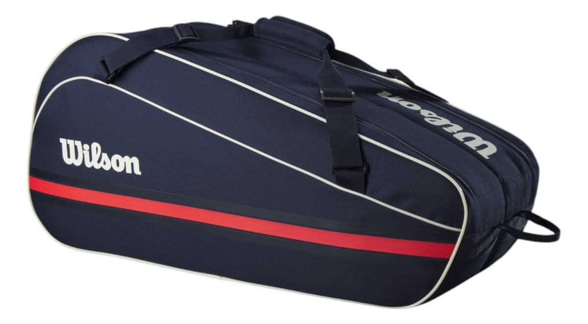 Raquetero Wilson Team 6pk 2025 Navy