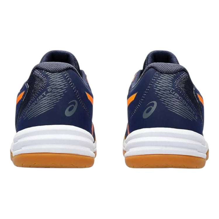 Tenis Asics Upcourt 5 Peacoat / Shocking Orange 8mx