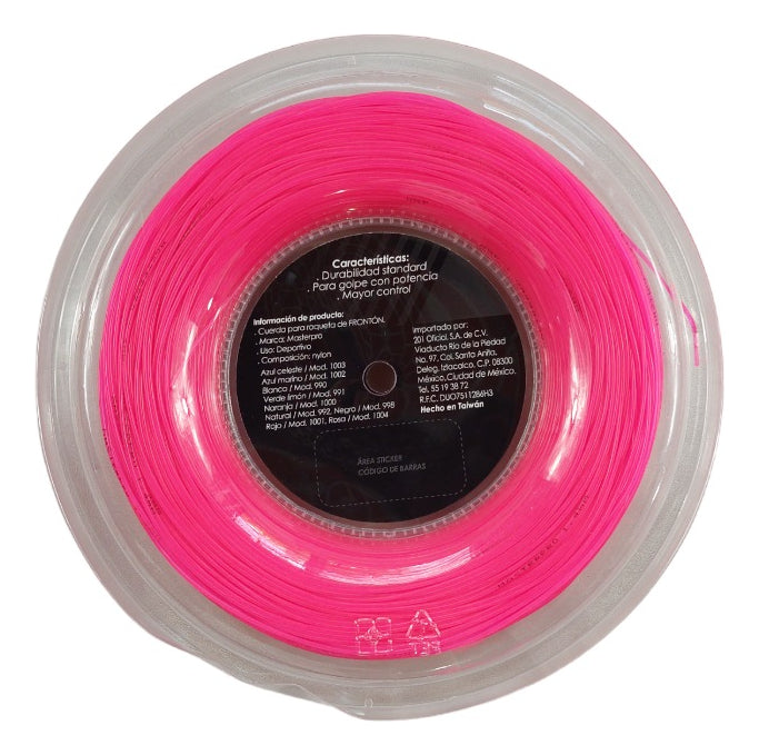 Cuerda Nylon Master Pro Rosa 200mts