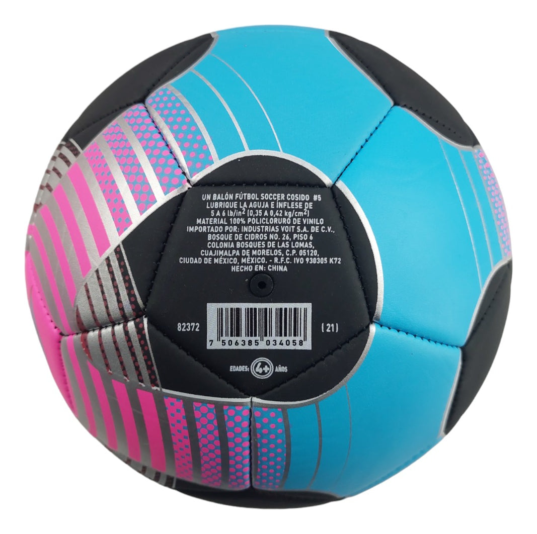 Balon Futbol #5 Voit Vibrant Mix