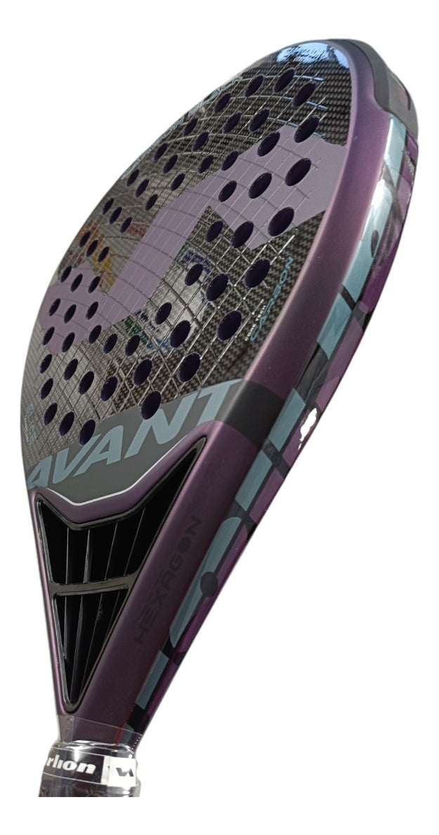 Pala De Padel Varlion Avant Difusor Carbon Black