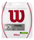 Cuerda Gut Power 16 Wilson Color Verde Lima