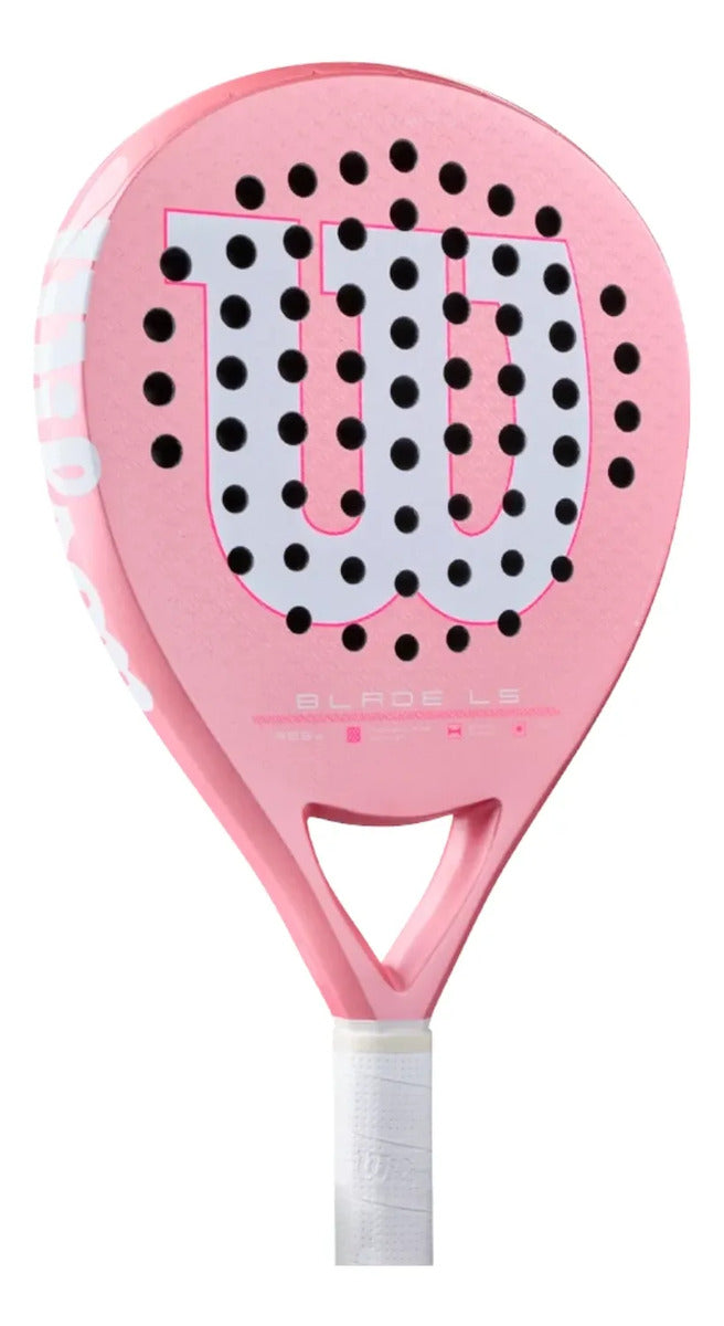 Pala De Padel Wilson Blade Ls V4 Pink 355gr