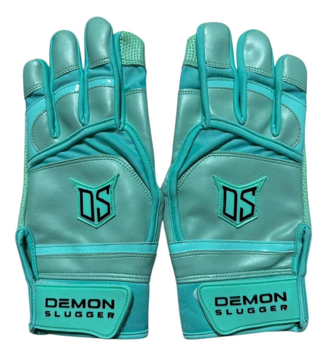 Guantes Bateo Beisbol Ds Fiesta Colors Menta Piel