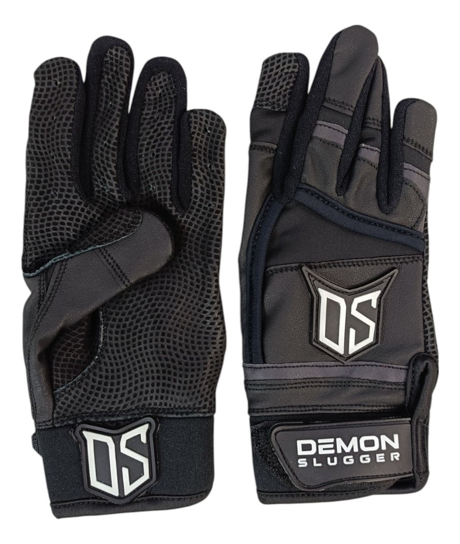 Guantes De Bateo Para Niño Demon Slugger Negro Beisbol Yxxl