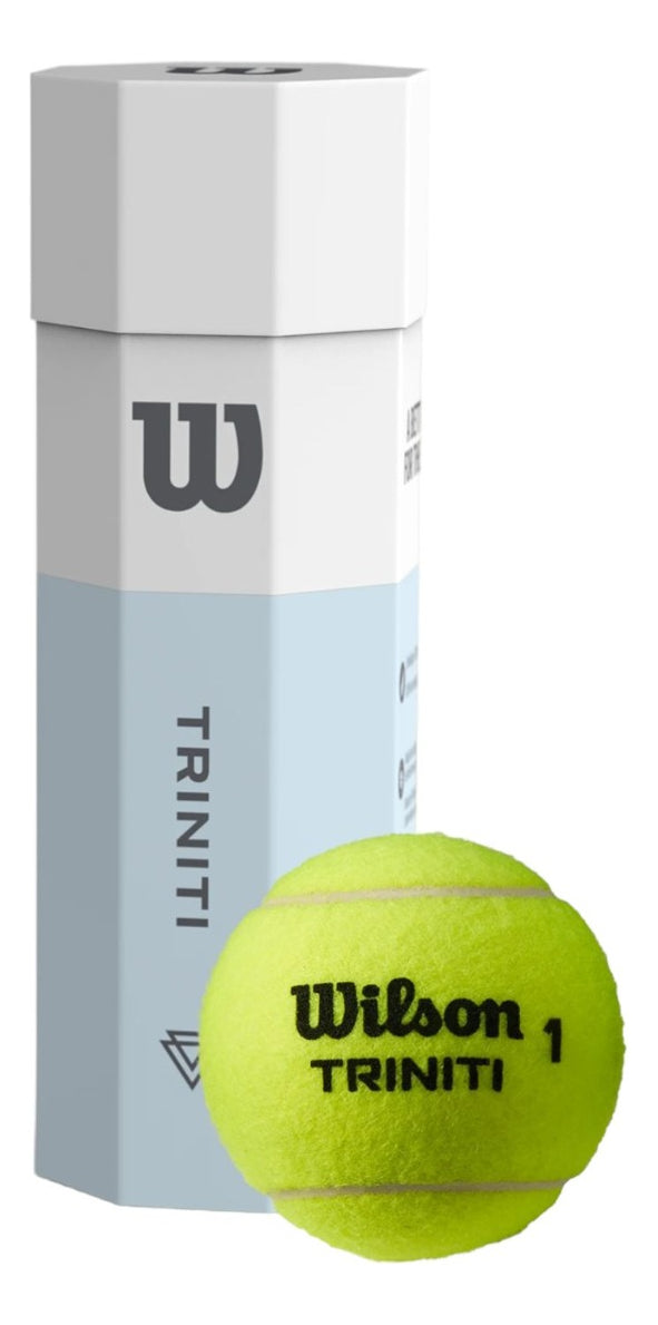 Pelota Wilson Triniti Para Tenis Bote Con 3