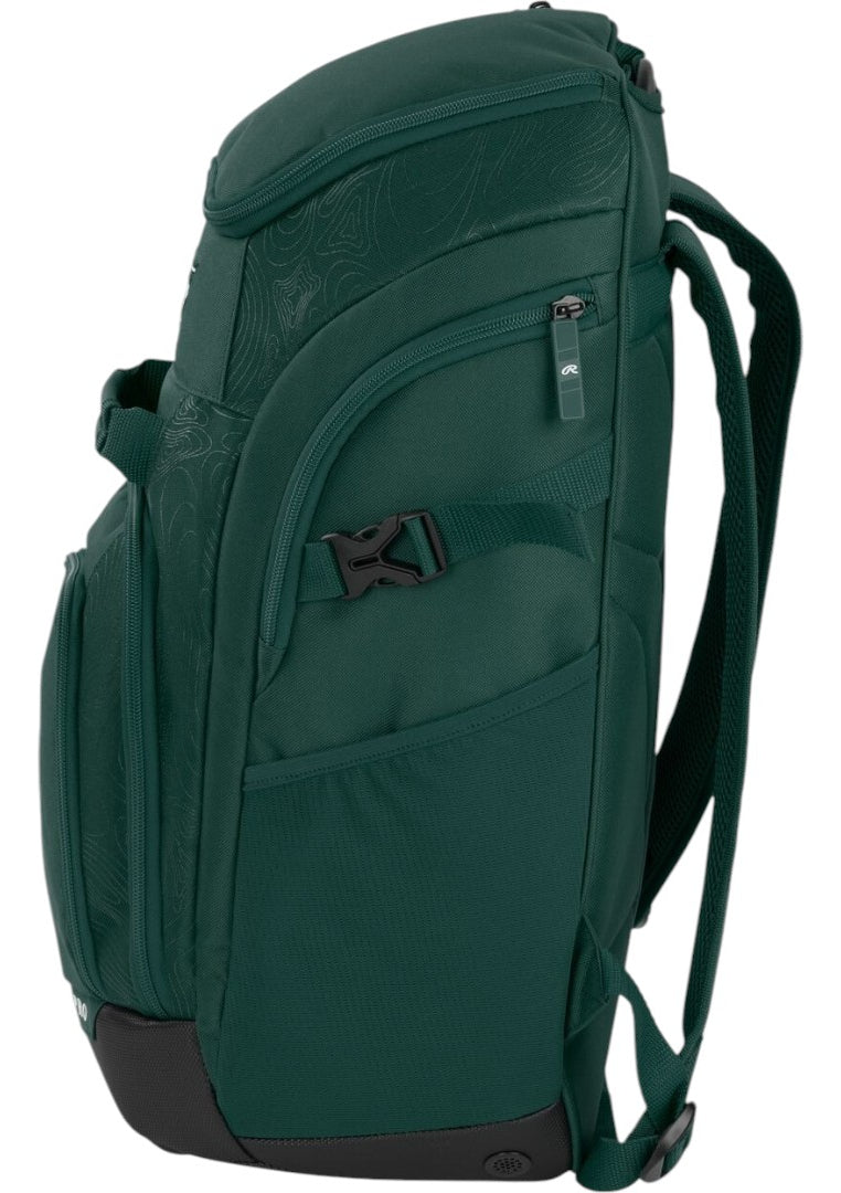 Backpack Rawlings Franchise 2 Players Dark Green Beisbol