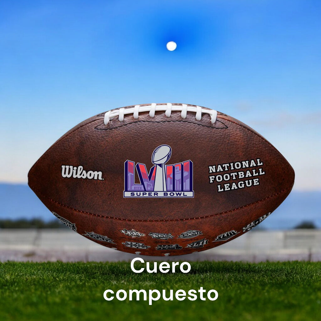 Balón De Futbol Americano Wilson Sblviii Throwback