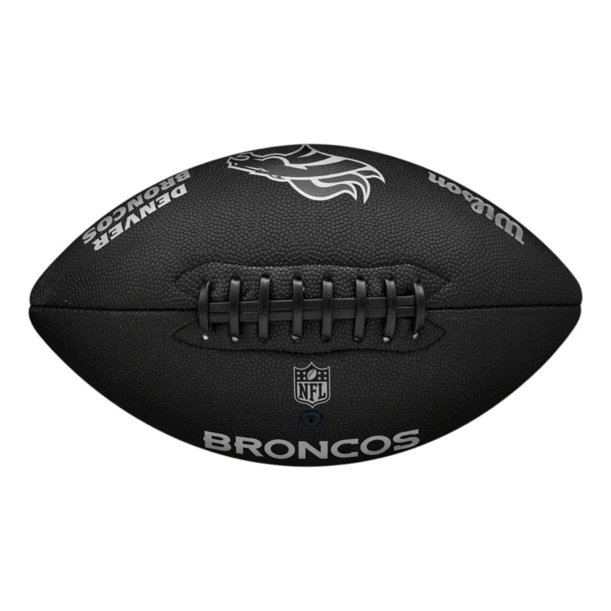 Balon Futbol Americano Wilson Team Metallic Premium Broncos