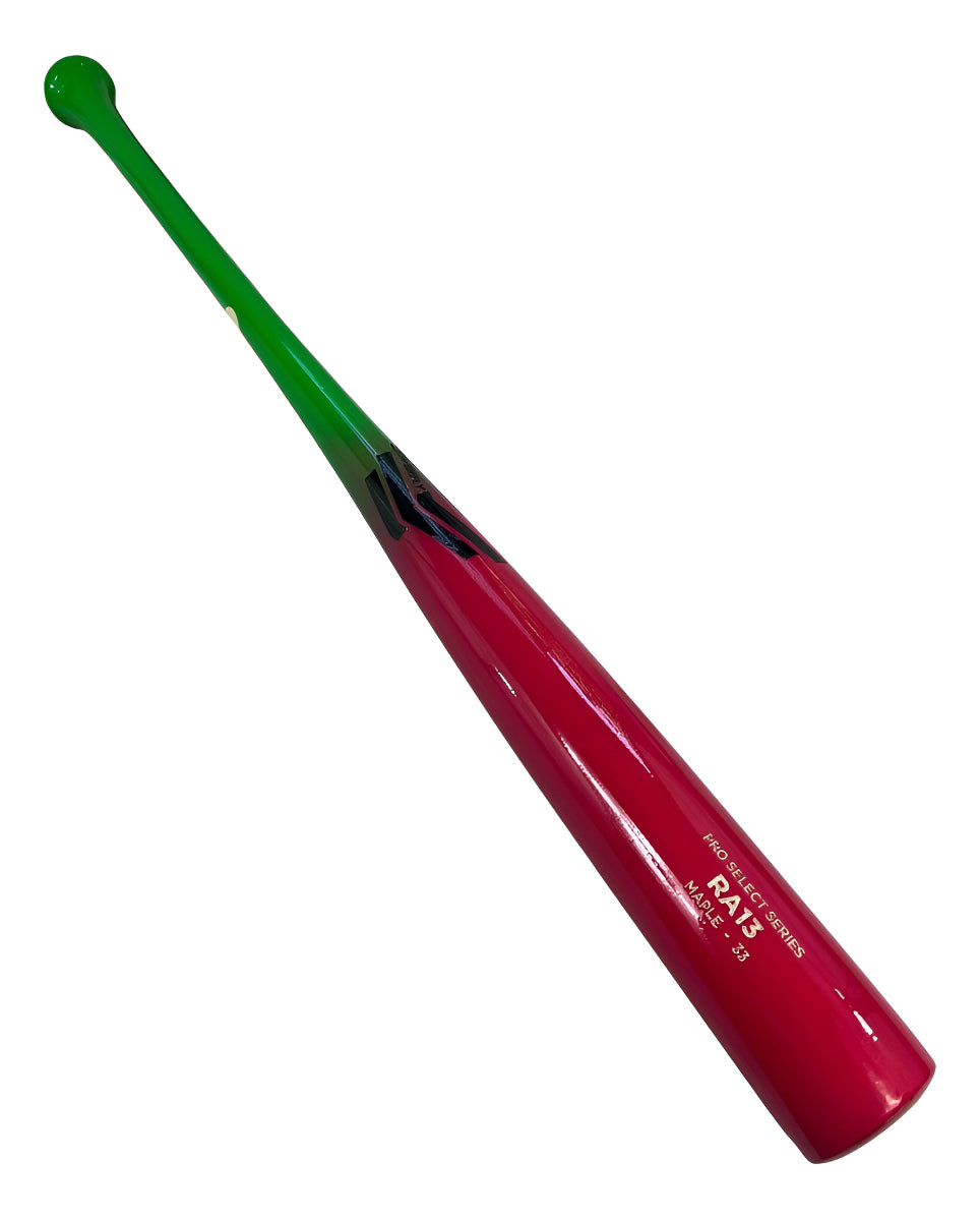 Bat Beisbol Overfly Ra13 Select Series 33 Verde Neón/rosa
