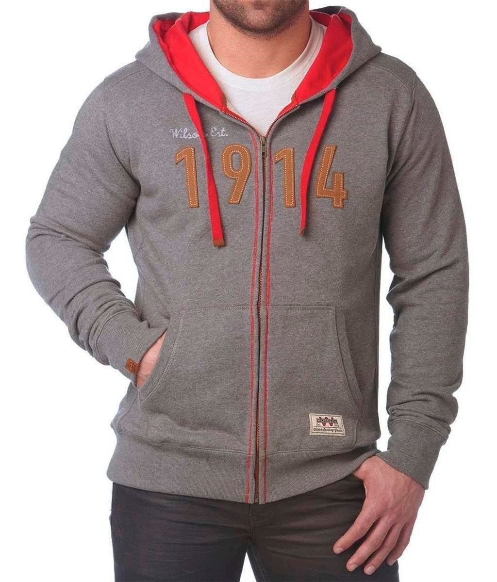 Sudadera Wilson 100 Aniversario 1914 Extragrande Caballero