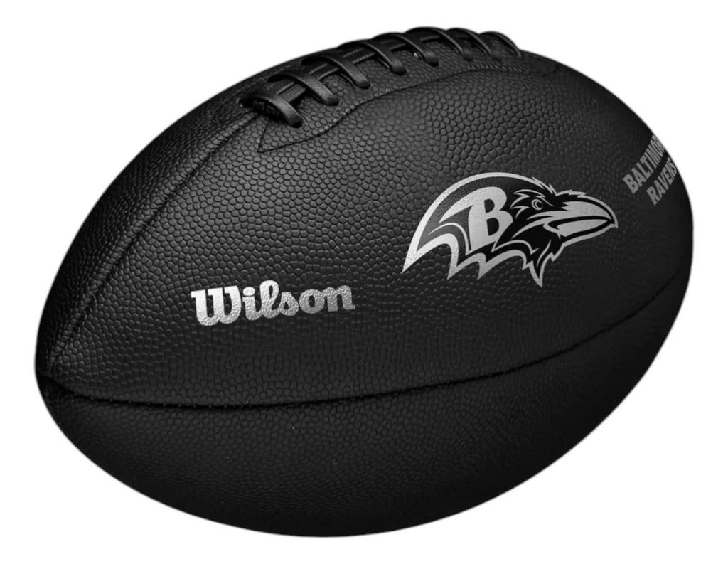 Balon De Futbol Americano Wilson Team Metalli Premium Ravens