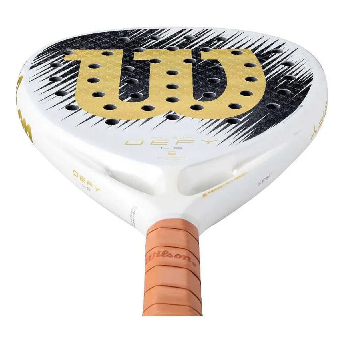 Pala De Padel Wilson Defy Pro V1 Edición Limitada Blanca