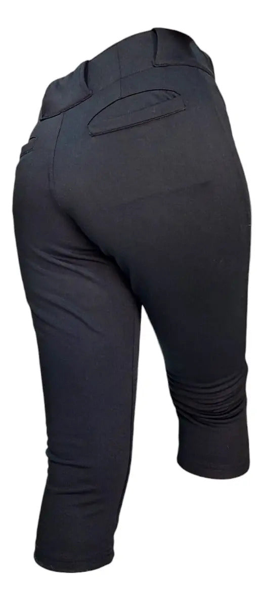 Pantalón Radach Corto Para Dama Softbol Negro