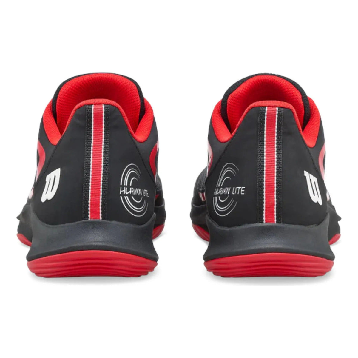 Tenis De Padel Wilson Hurakn Lite Negro Rojo 6mx