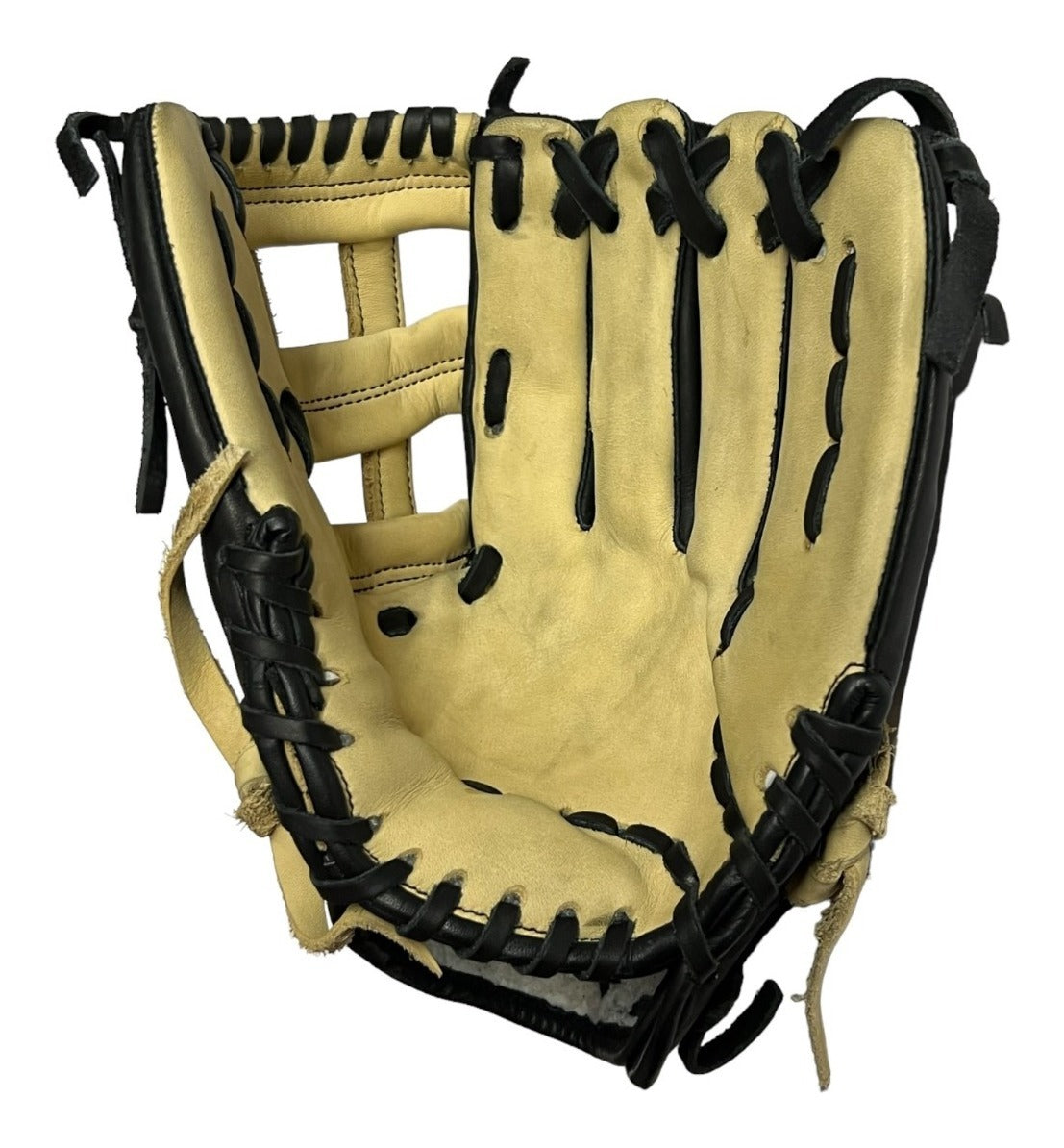 Guante De Beisbol Radach Pro Cuadro Caja H 12in Black Bone