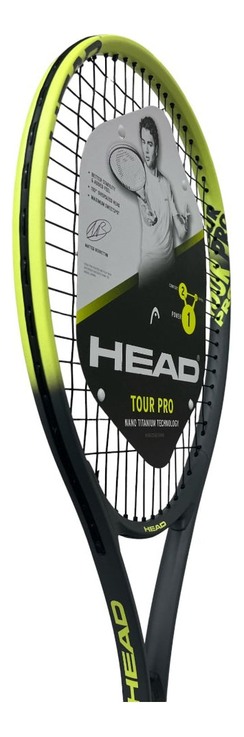 Raqueta Head Tour Pro 16x19 Tenis 1/4