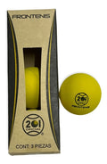 12 Botes Pelota Frontenis Amarilla 201  3 Piezas C/u