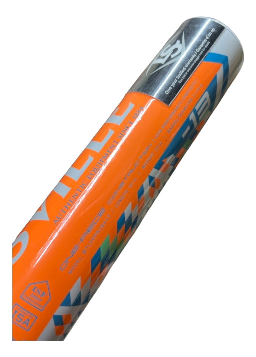 Bat De Softbol Fastpitch Louisville Proven 32in 19oz Color Blanco