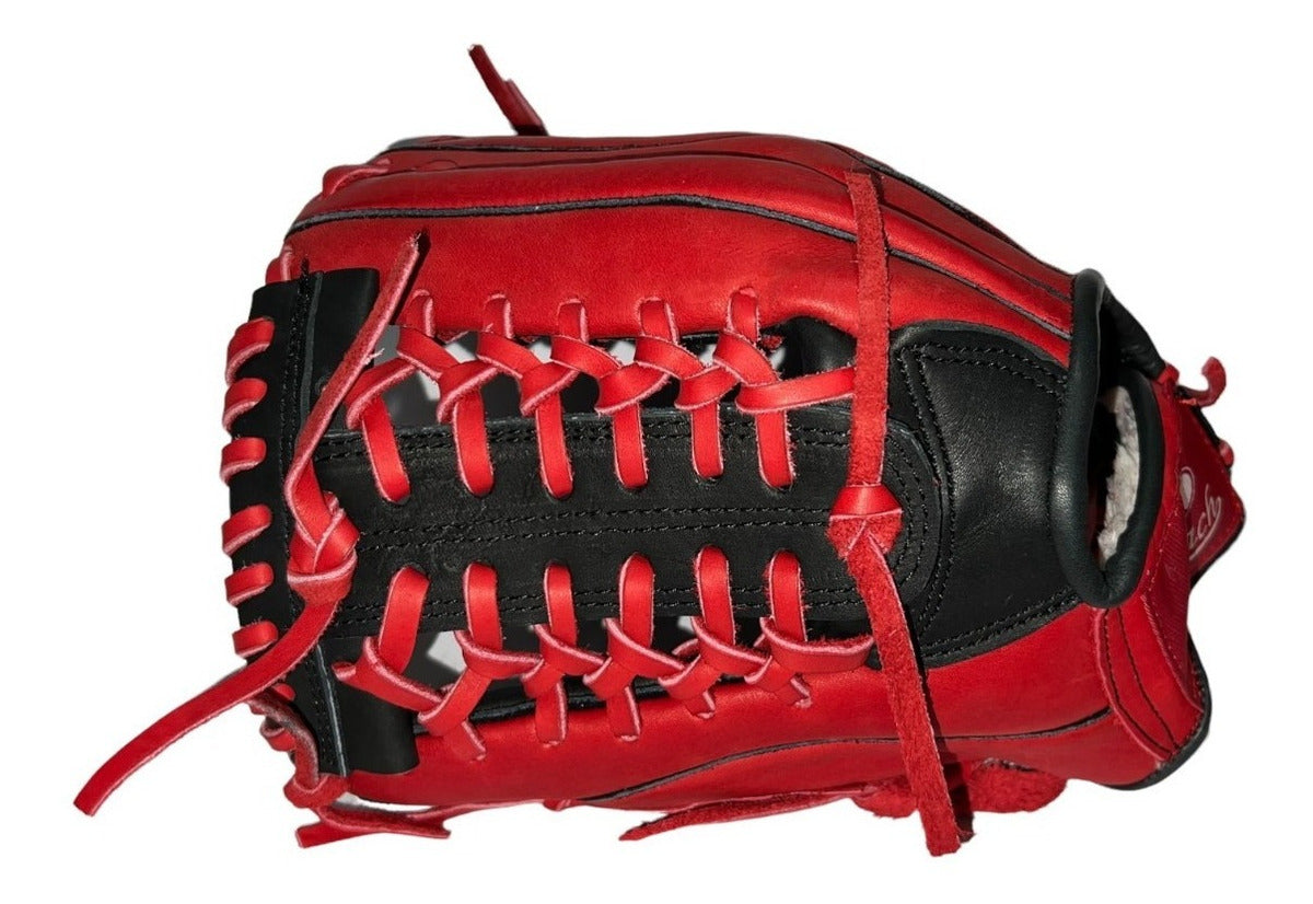 Guante De Beisbol Radach Pro Cuadro K 11.75in Rojo Neg Zurdo