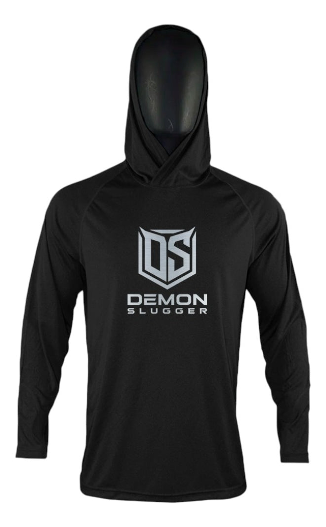 Sudadera Deportiva Demon Slugger Ds Training C/gorro Negro L