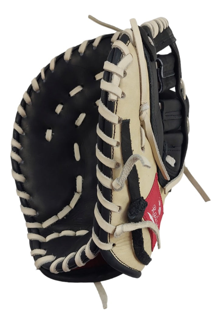 Guante De Beisbol Primera Base Radach Pro Zurdo Bone/negro