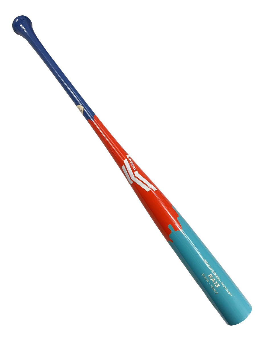 Bat De Béisbol Overfly Ra13 Melt Series 33.5  Purple/red/blu