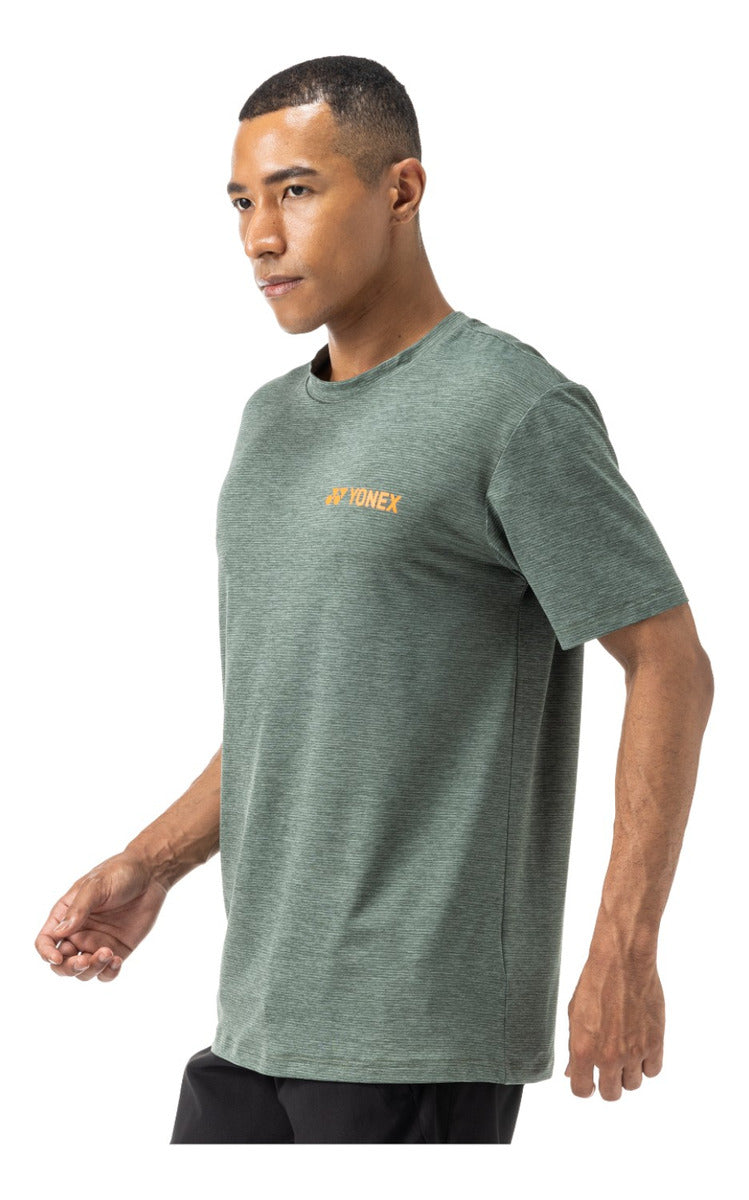Playera Yonex Uni T-shirt 16681ex Olive Chica