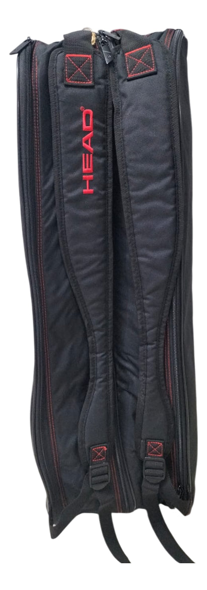 Maleta Raquetero Head Tour Racquet Bag M Bk 6r Color Negro
