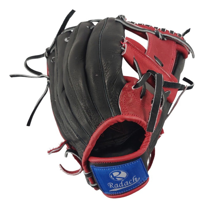 Guante De Beisbol Radach Rookie 11.5in Negro/rojo