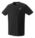 Playera Yonex 16624ex Negra Algodon Tenis Padel