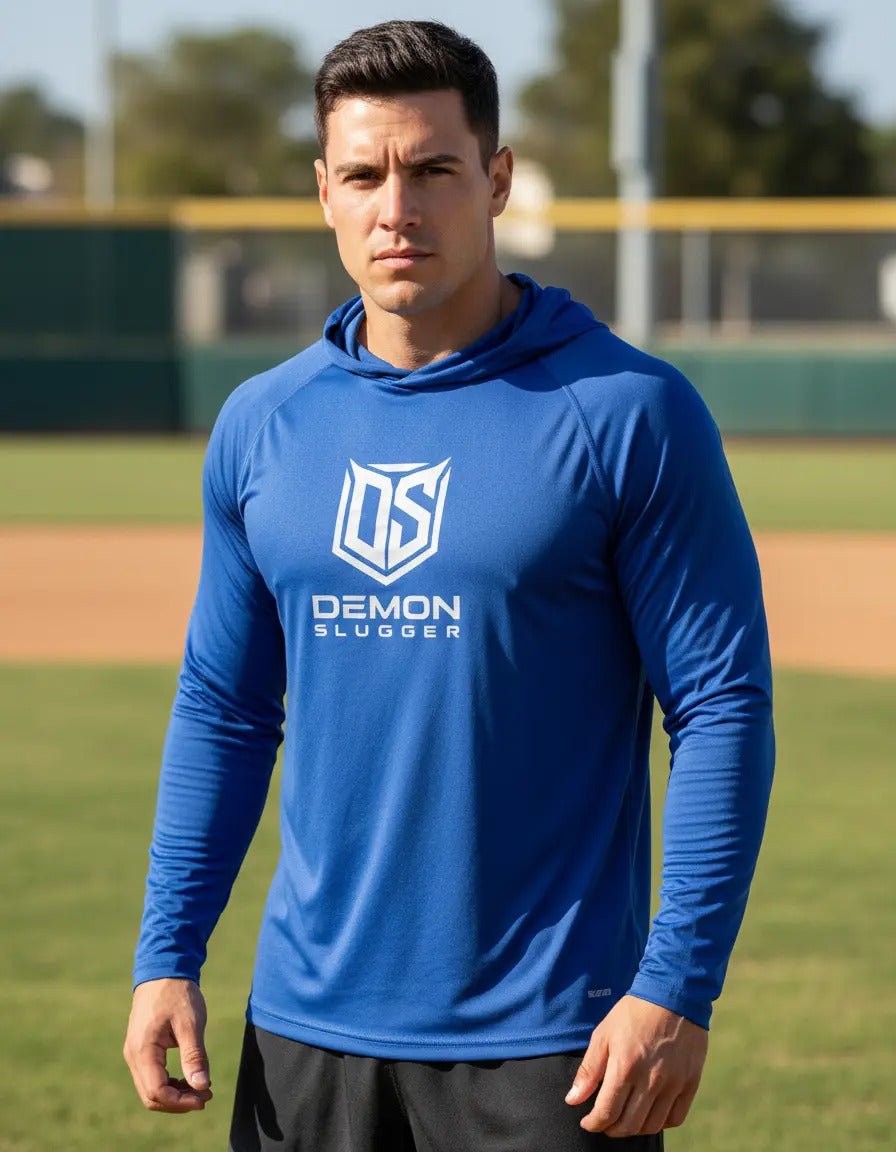 Sudadera Deportiva Demon Slugger Training C/gorro Rey Xl 2.0