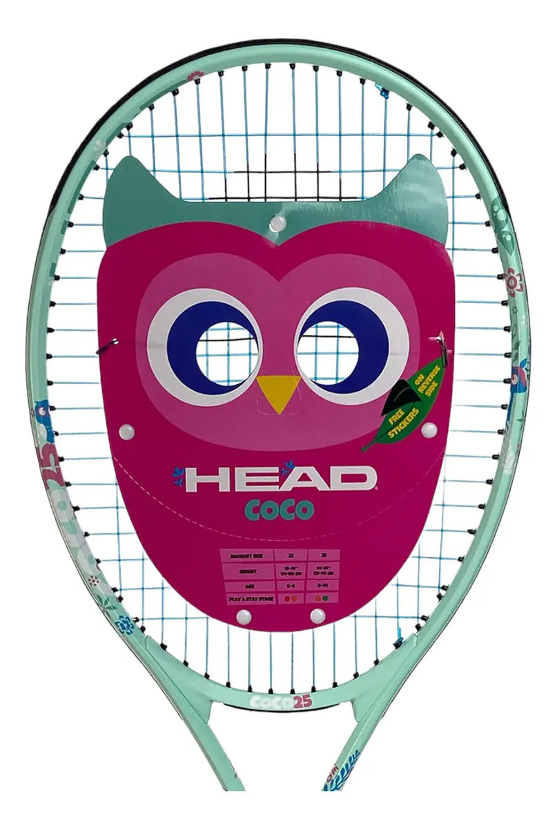 Raqueta Tenis Infantil Head Coco 25 Junior 8-10 Años Ligera