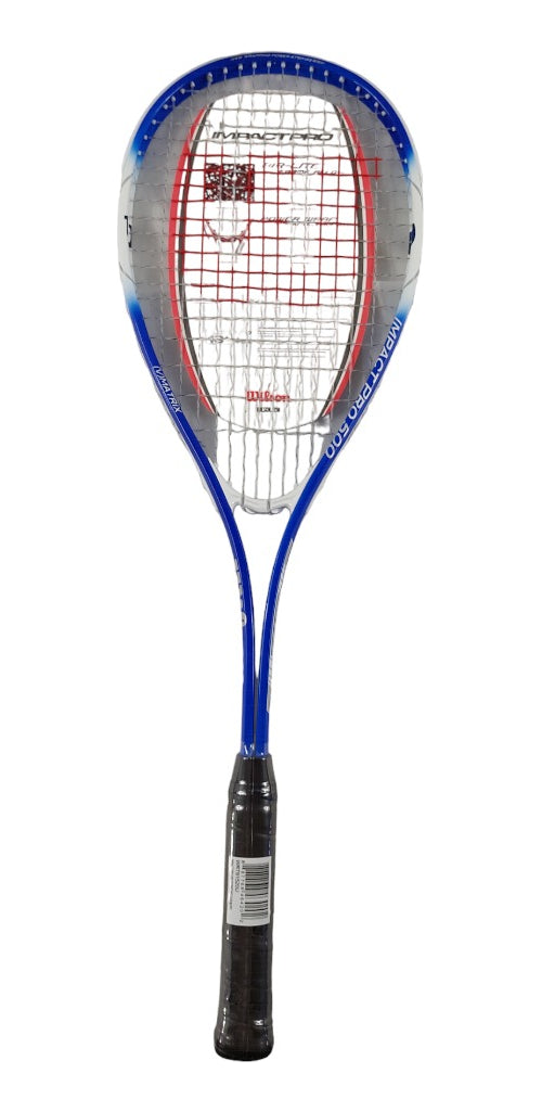 2 Pack Raqueta Para Squash Wilson Impact Pro Azul